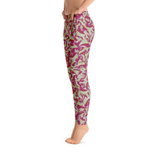 Red Green Leaf 2 Leggings