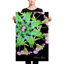 Peas n Love Mandala Canvas