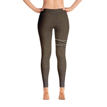 Leather and Barbed Wire Leggings