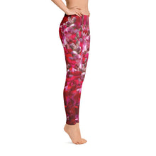 Red Snapdragon Leggings