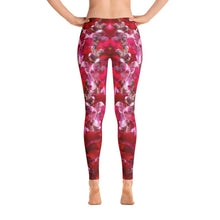 Red Snapdragon Leggings