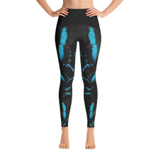 Green Swallowtail Yoga Leggings