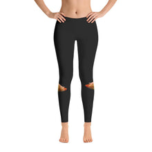 Red Nasturtium Leggings