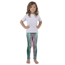 Metallic Wood Boring Beetle Kids' Leggings