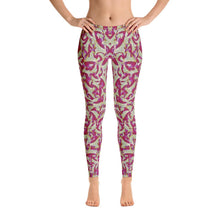 Red Green Leaf 2 Leggings