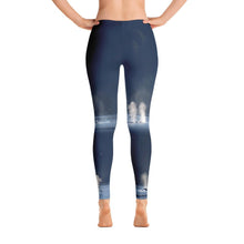 Whales in Silver Bay Leggings