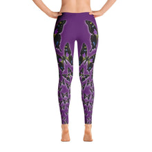 Purple Spotted Swallowtail 3 Leggings
