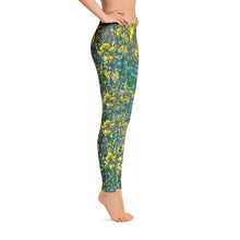 Red Russian Kale Leggings