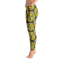 Grandma's Sunflower Mandala Leggings
