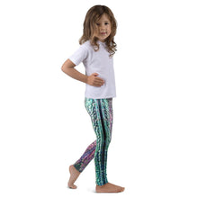 Metallic Wood Boring Beetle Kids' Leggings