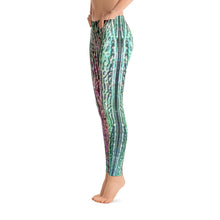 Metallic Wood Boring Beetle Leggings