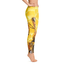 Bees on Honeycomb Leggings