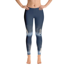 Whales in Silver Bay Leggings