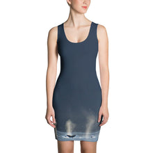 Whales in Silver Bay Dress