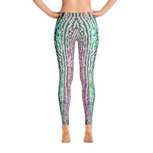 Metallic Wood Boring Beetle Leggings