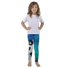 Husky Aurora Borealis Kids' Leggings