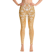 Honey on Honeycomb Yoga Leggings