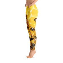 Bees on Honeycomb Leggings