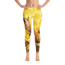 Bees on Honeycomb Leggings