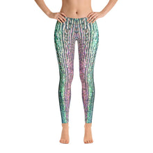 Metallic Wood Boring Beetle Leggings
