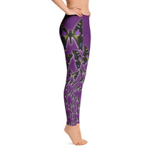 Purple Spotted Swallowtail 3 Leggings