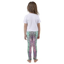 Metallic Wood Boring Beetle Kids' Leggings