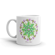 Peas n Love Mandala Mug