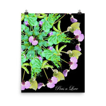 Peas n Love Mandala Poster